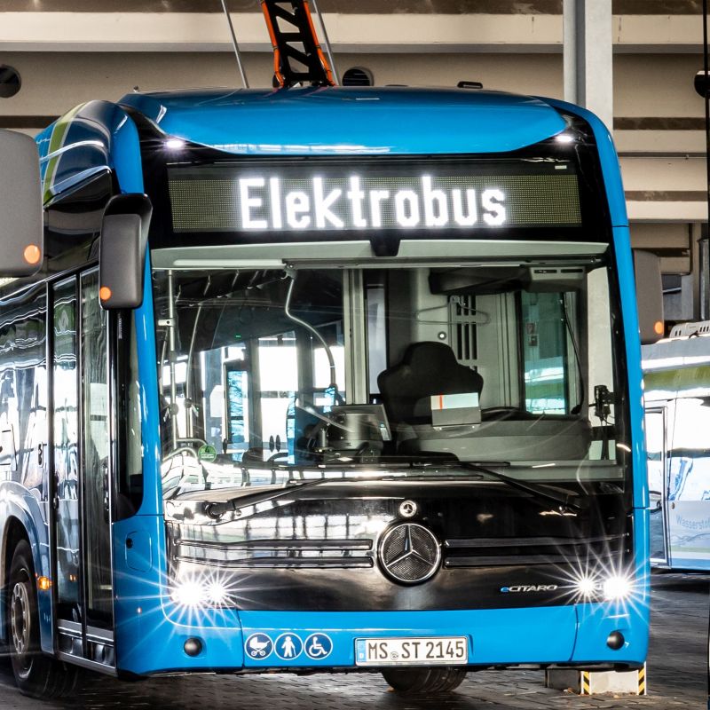Mehr über den Artikel erfahren Münster hat die Anzahl der Elektrobusse auf 29 erhöht