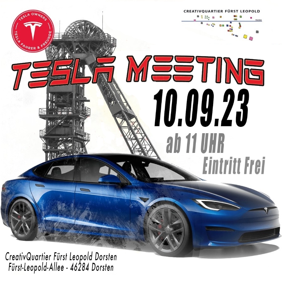 Read more about the article 2. Treff der Tesla-Fahrer in Dorsten-Hervest